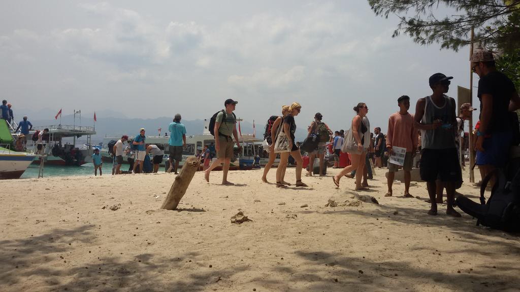 Beach Box Bungalow Gili Trawangan Eksteriør billede